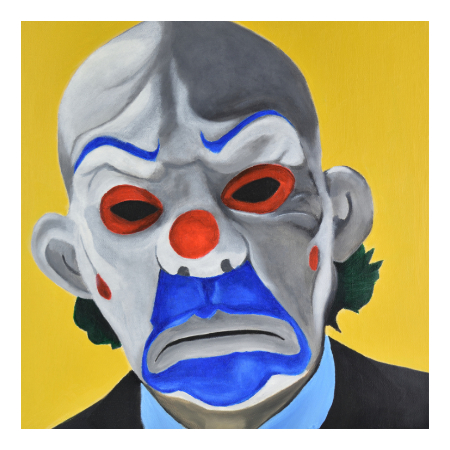 The Joker (Clown Mask Limited edition Giclée print)